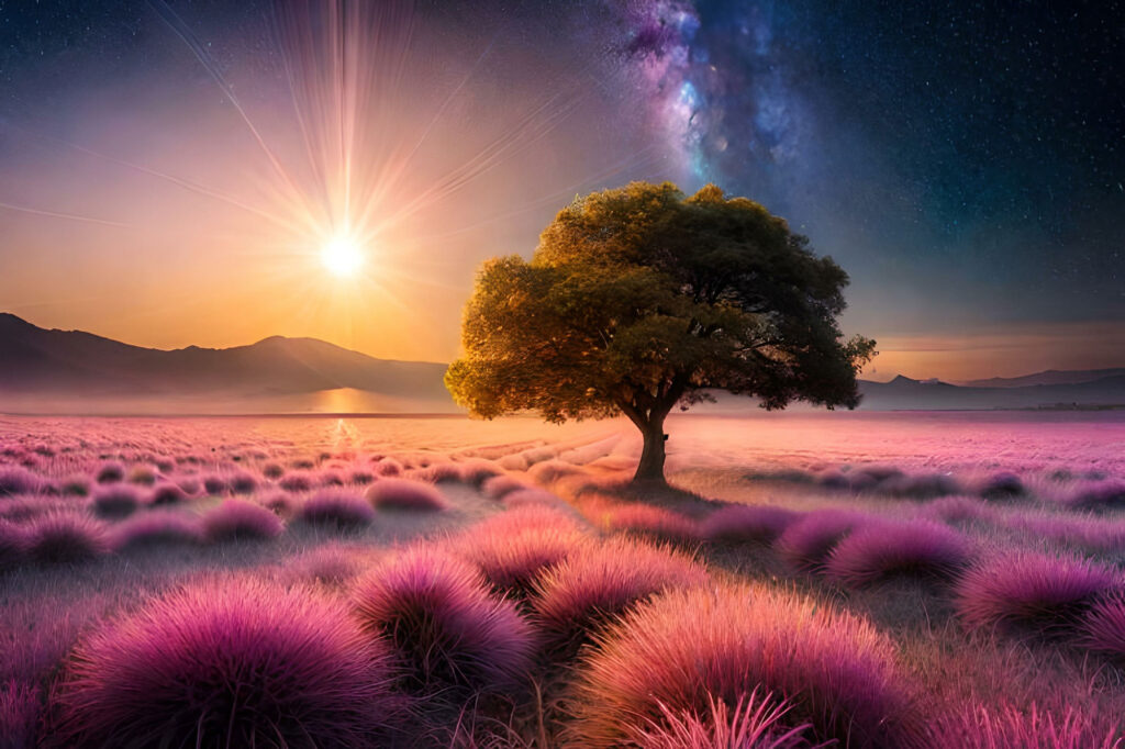 This spectacular horizon landscape image is to remind you that possibilites are endless with mediation.